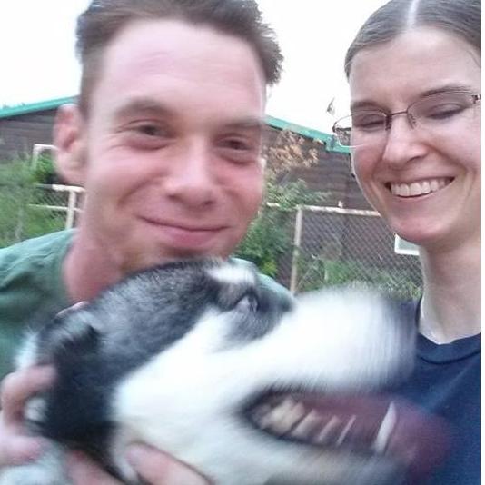 Mike's dogs approve of Clara.