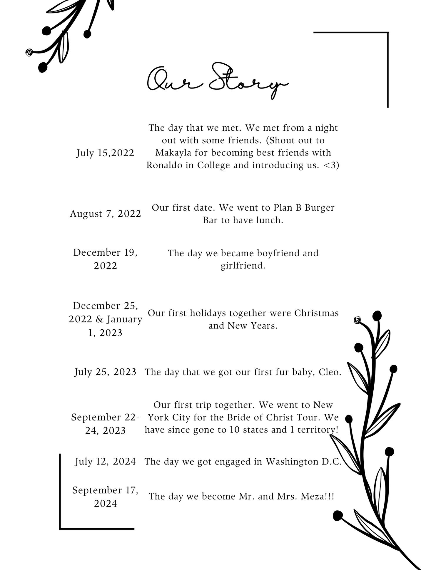 The Wedding Website of Ilani Rodriguez and Ronaldo Meza