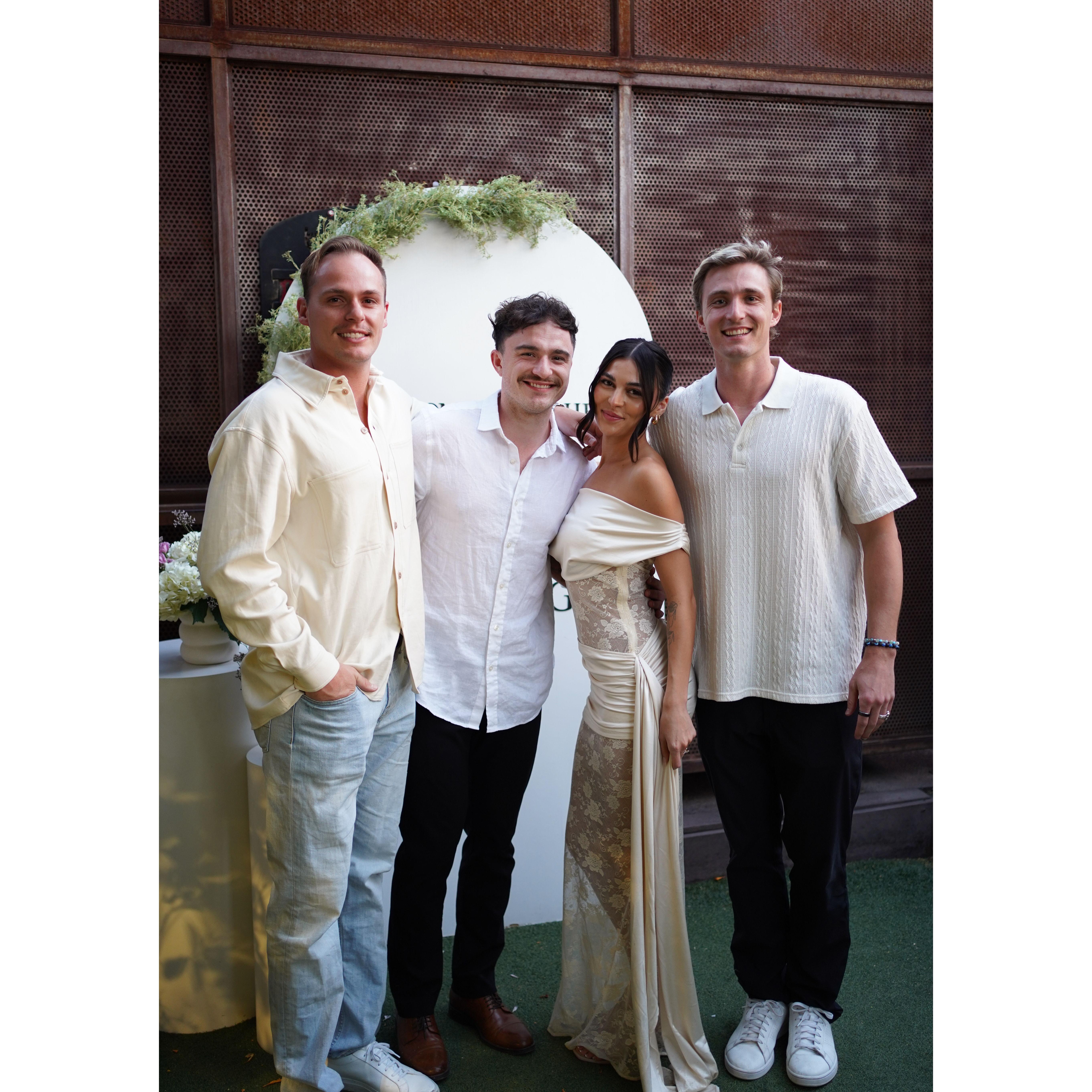 Dallin, Roger, Sara, and Tommy
