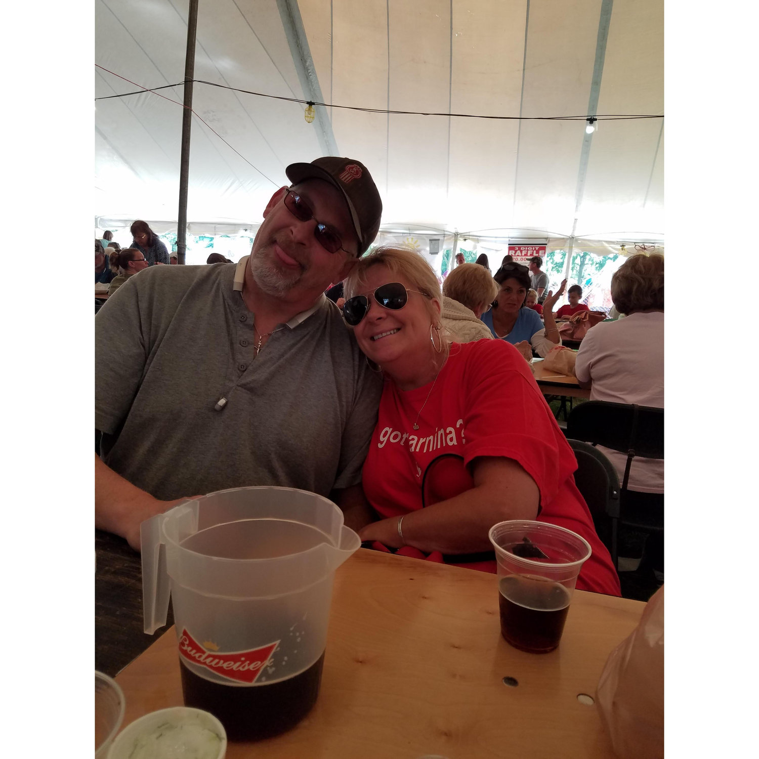 Horsing around at the Polish Festival