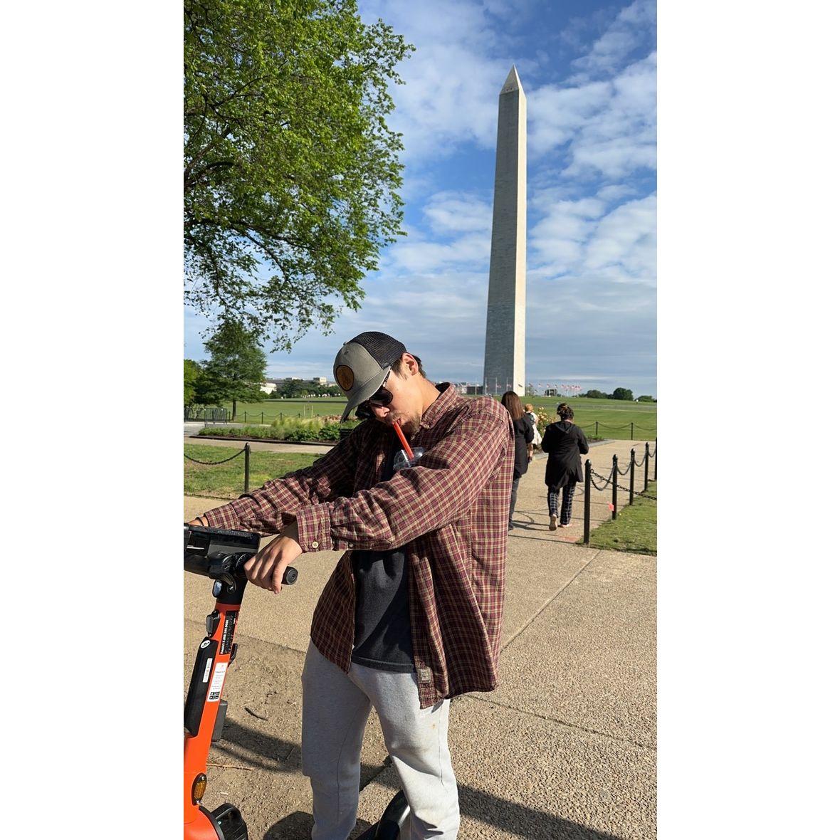 Ridin' scooters in DC