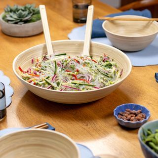 Lexa Bamboo 6-Piece Salad Serving Set