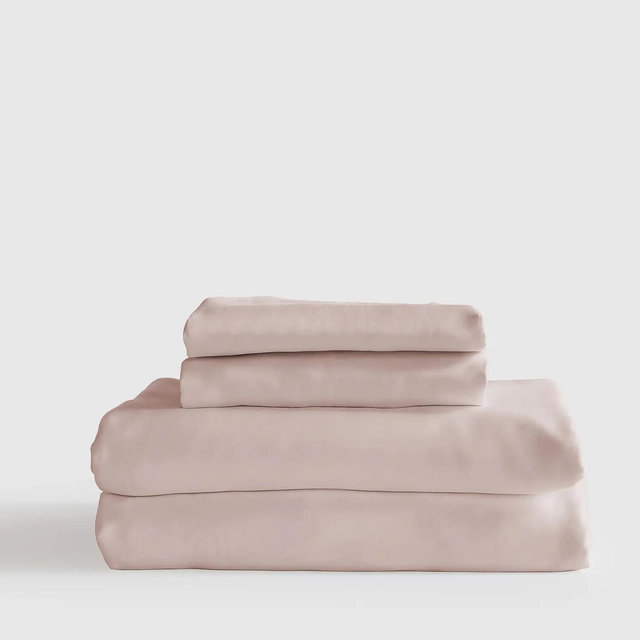 Bamboo Sheet Set - Soft Blush, Queen