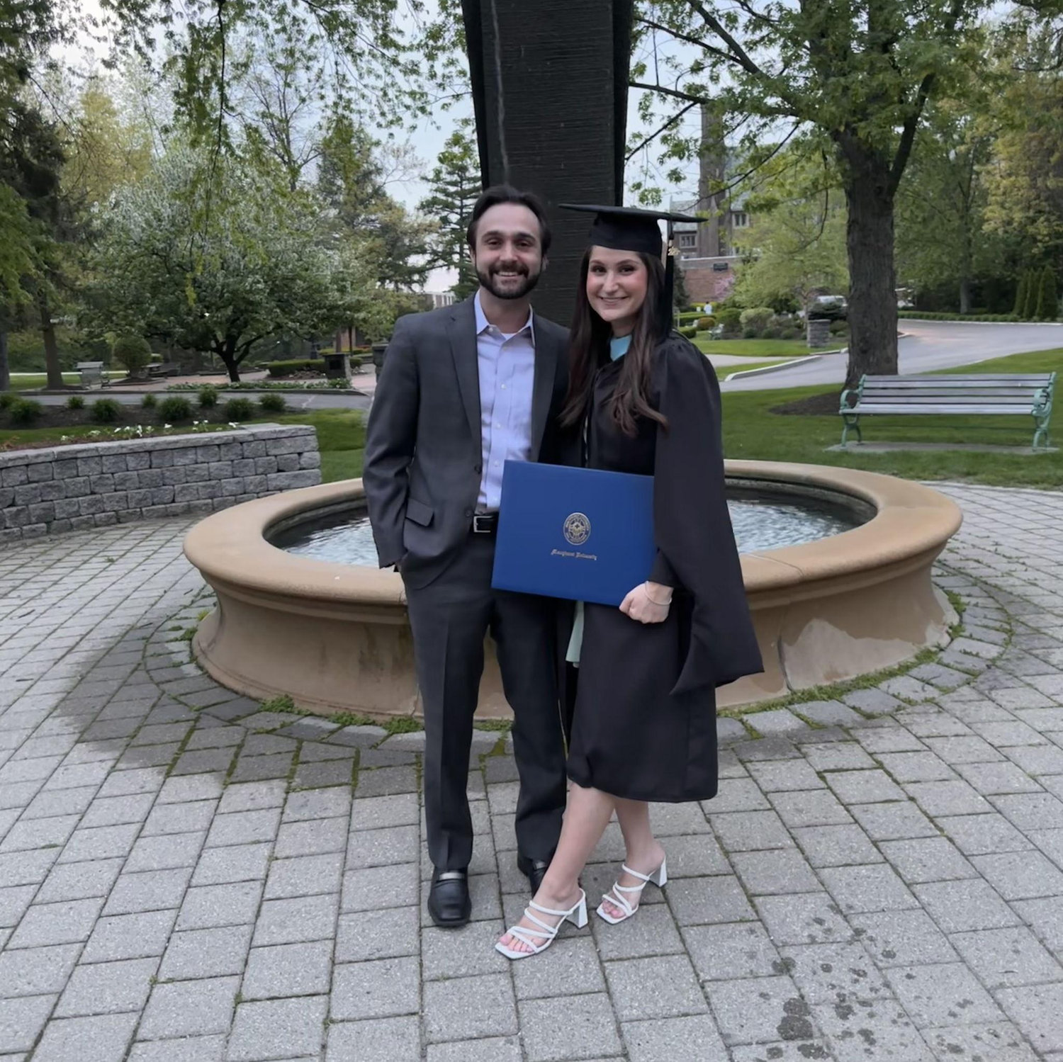 Anna's Master's graduation May 2023