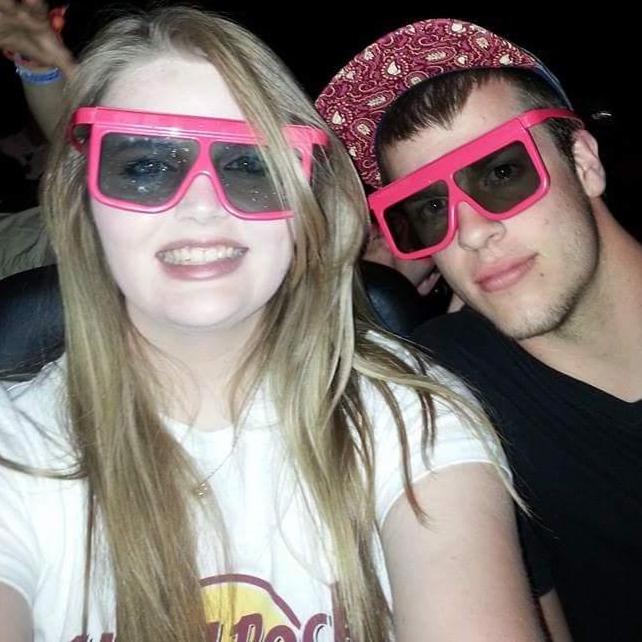 Tristan and Haley during their first Spring Break together in San Antonio, TX in March 2014.