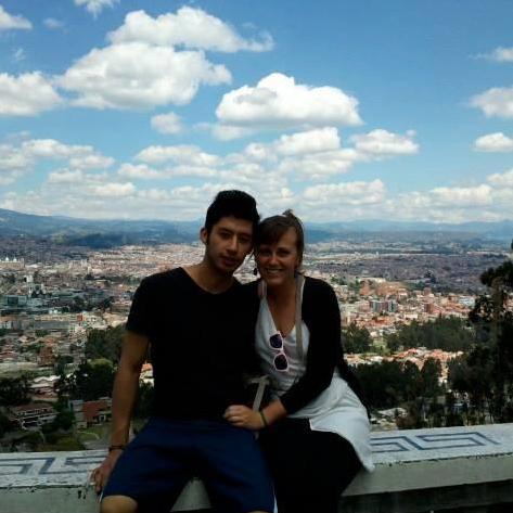2015: A visit to Turi, a lookout point with the best views of Cuenca, was a must whenever visitors came through. // Una visita a Turi era imperdible cada vez que venían amigos de visita.