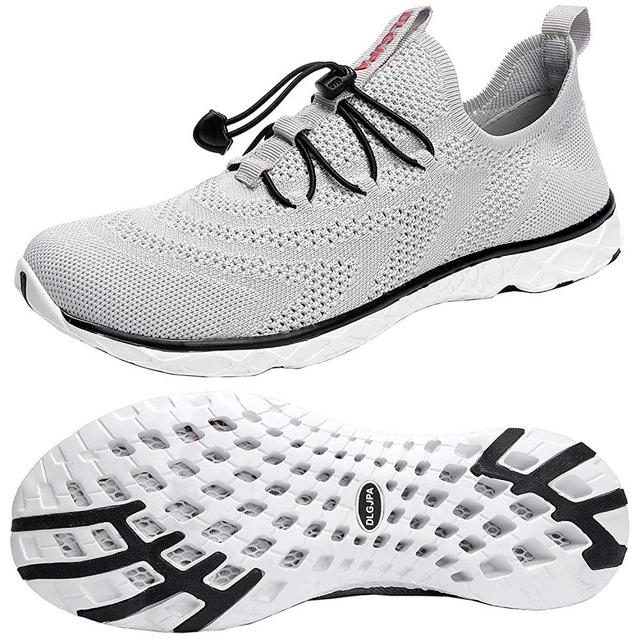 DLGJPA Women's Quick Drying Water Shoes for Beach or Water Sports Lightweight Slip On Walking Shoes