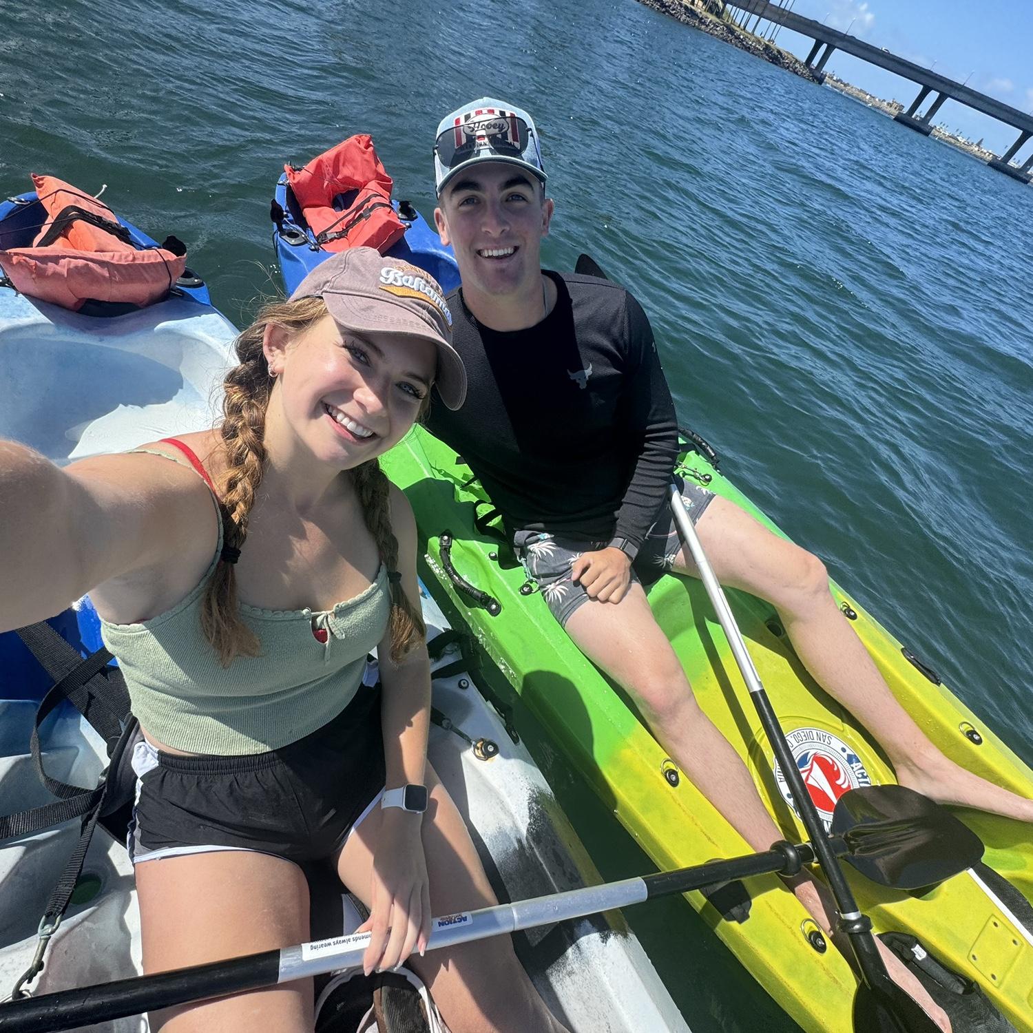 Our first documented date! We went to brunch at Superbloom and then went kayaking. 
This was technically the third after Salt and Straw and Baked Bear.