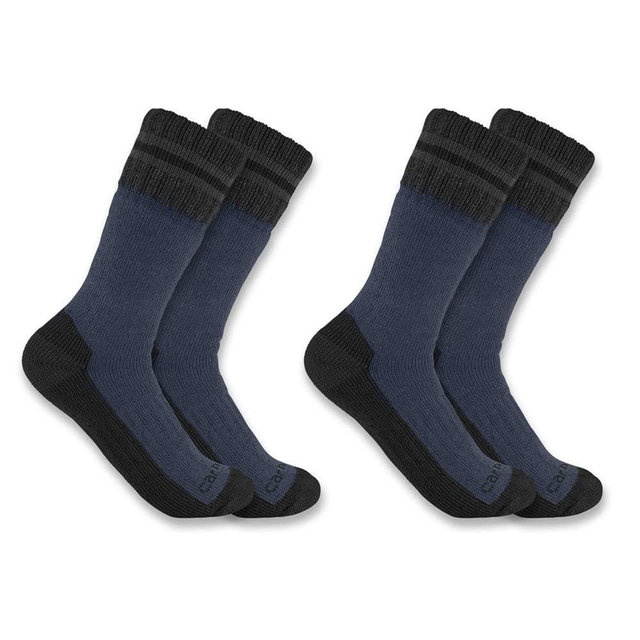 Carhartt Men's SB7742M Heavyweight Synthetic-Wool Blend Boot Sock 2-Pack