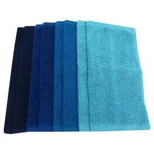 12pc Villa Washcloth Set Aqua - Royal Turkish Towels : Target