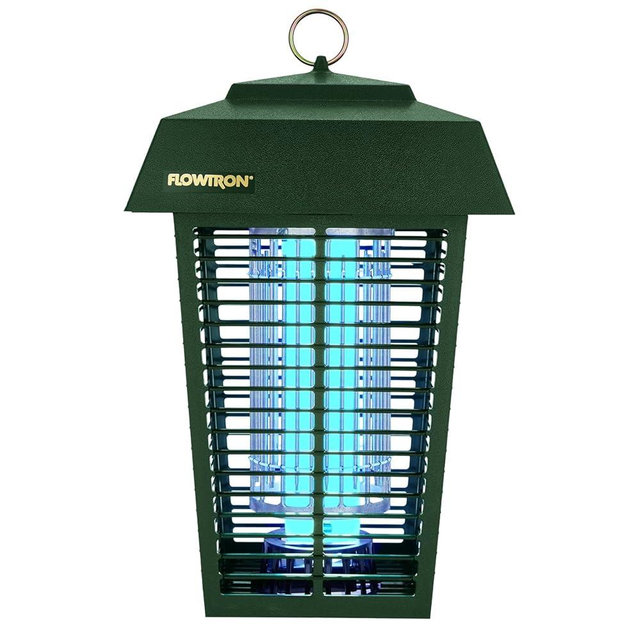 Flowtron Bug Zapper, 1 Acre of Outdoor Coverage with Powerful 40W Bulb & 5600V Instant Killing Grid, Electric Insect, Fly & Mosquito Zapper, Made in The USA - Green Color