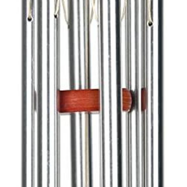 Woodstock Chimes Signature Collection, Amazing Grace Chime, Small (16'') Silver, Inspirational and Memorial Wind Chimes for Outdoor, Patio, Home or Garden Décor, for Mom (AGSS)