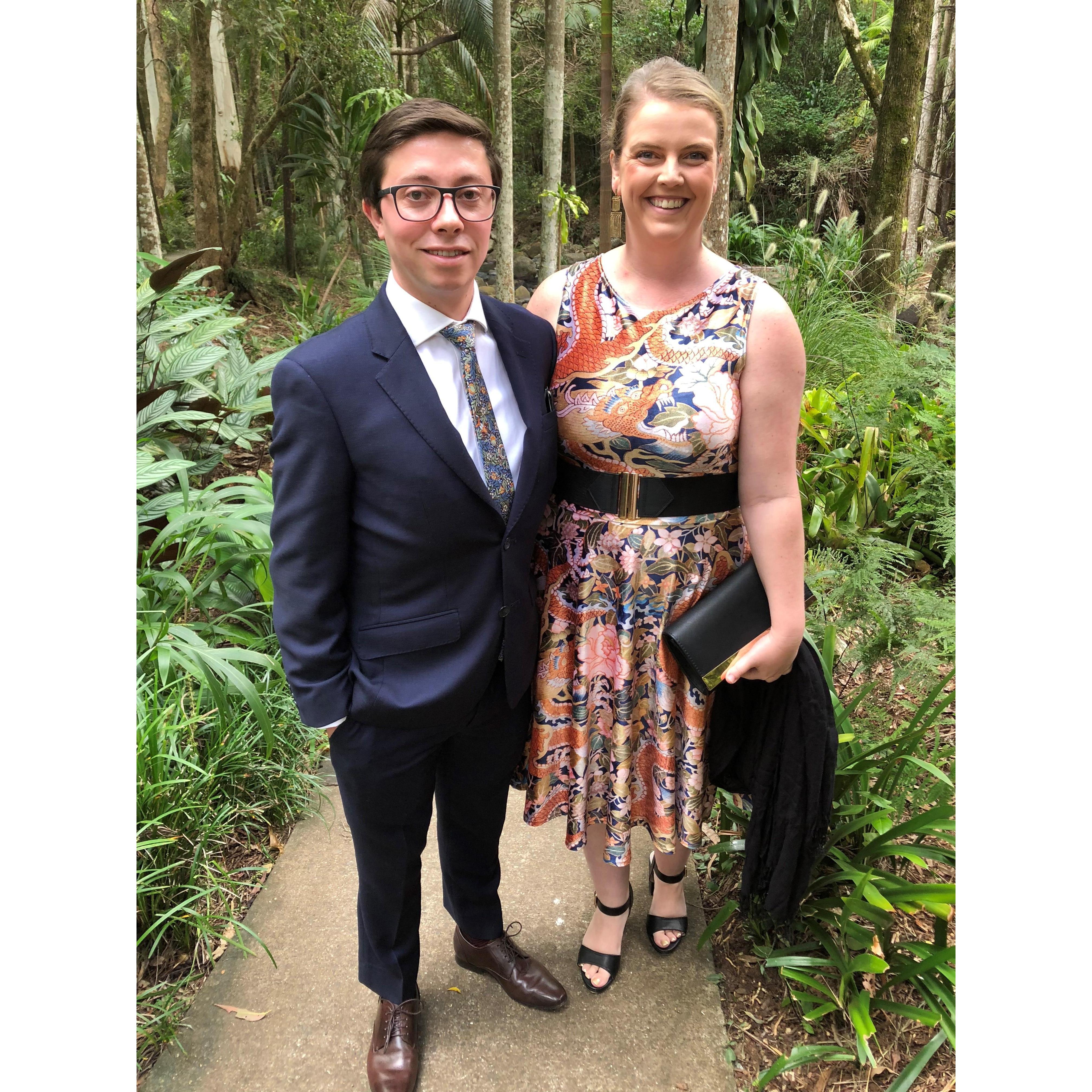 We scrub up alright - part 4 - Briony and Nathan's wedding - April 2018