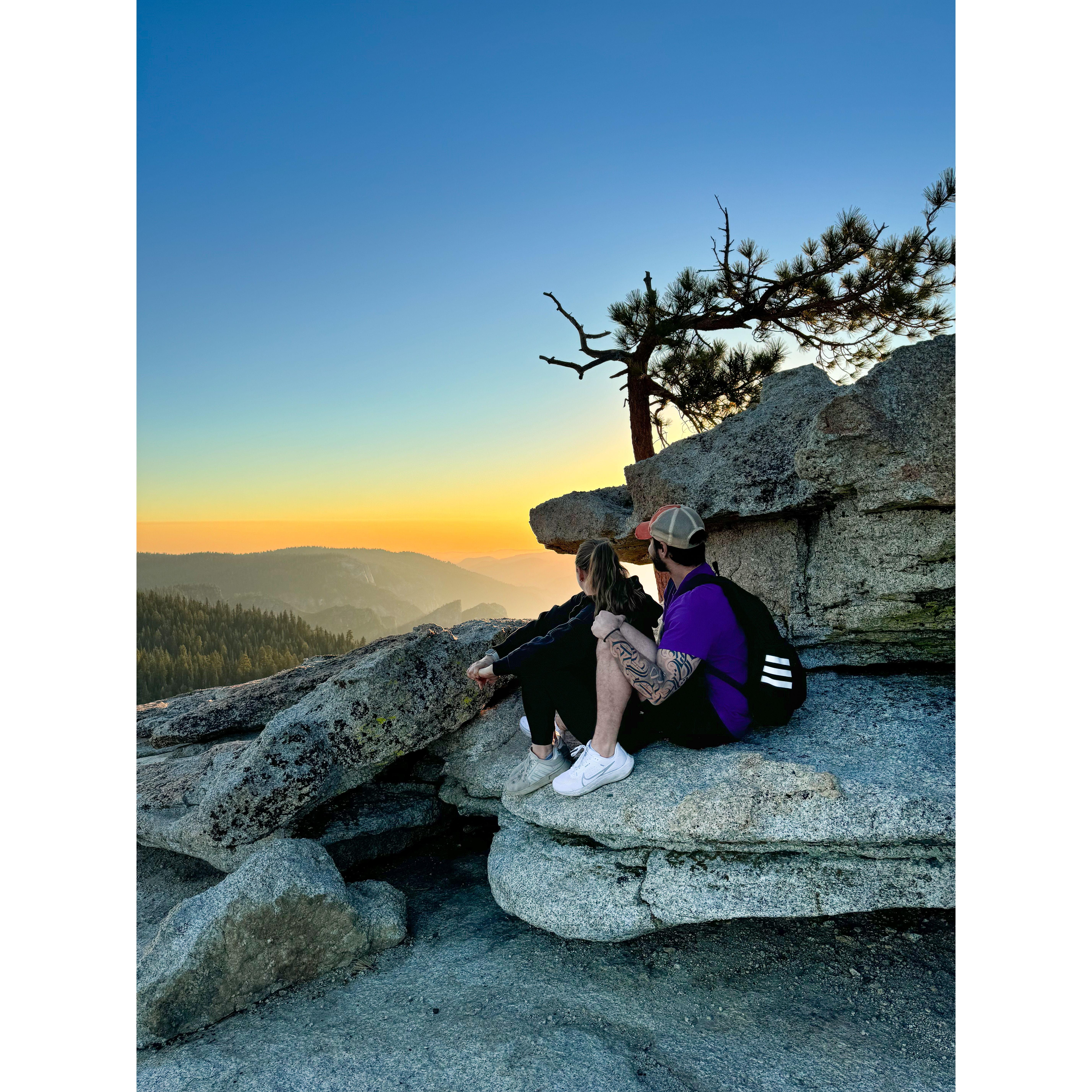 A trip to Yosemite National Park with Alexa's parents