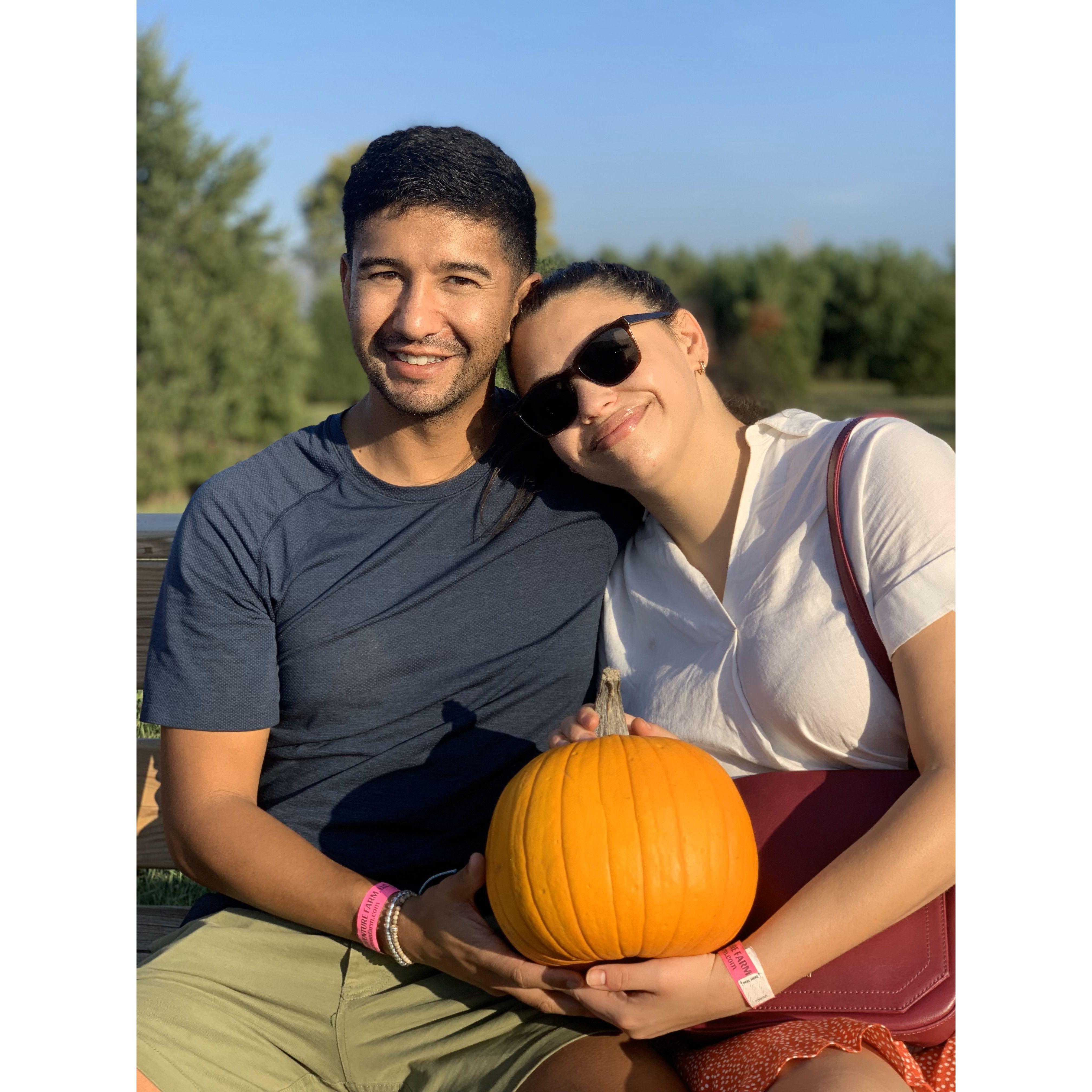 Guess which Taylor Swift theme we went with to carve this pumpkin