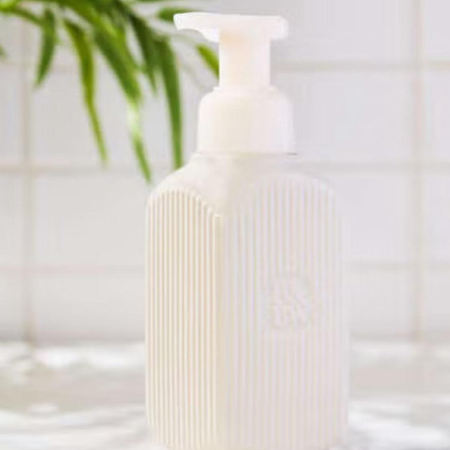 Cream Ceramic Foaming Hand Soap Dispenser