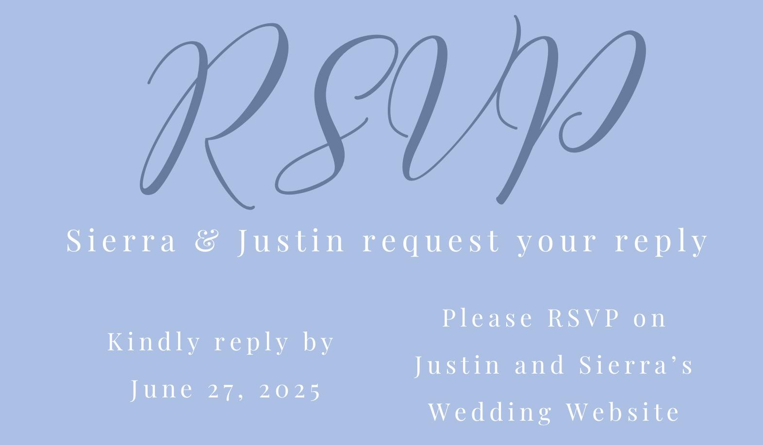 The Wedding Website of Sierra Barrett and Justin Conley