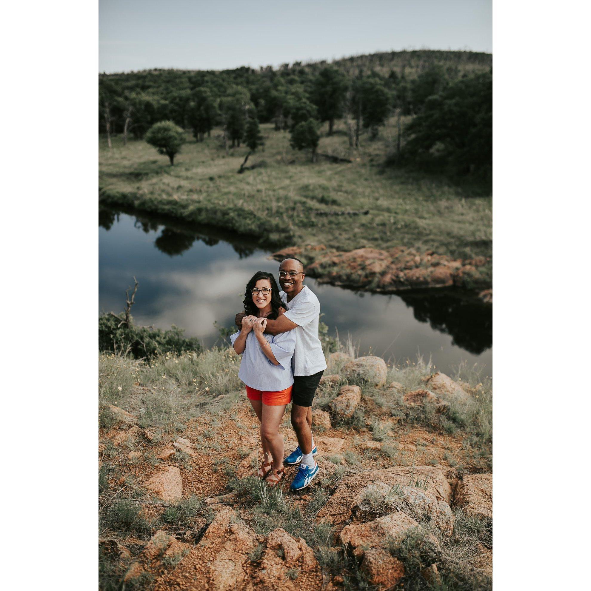 Wichita Mountains, Engagement Photo, June 2018