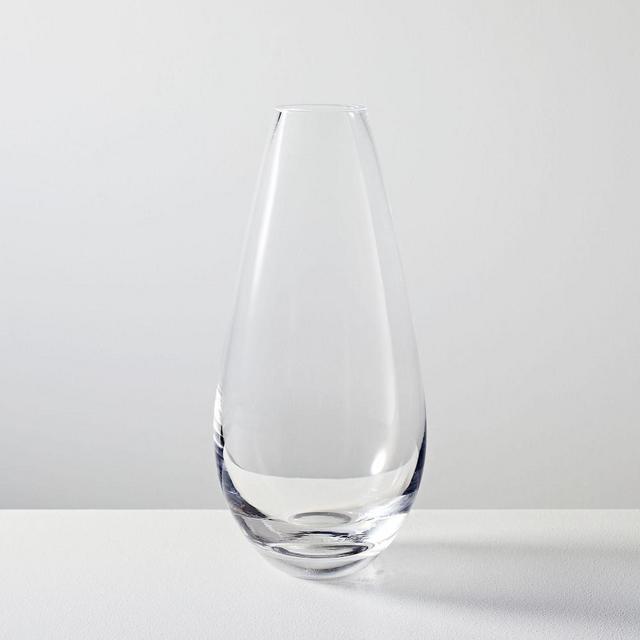 Foundations Vase, Clear, 10"h Glass Vase