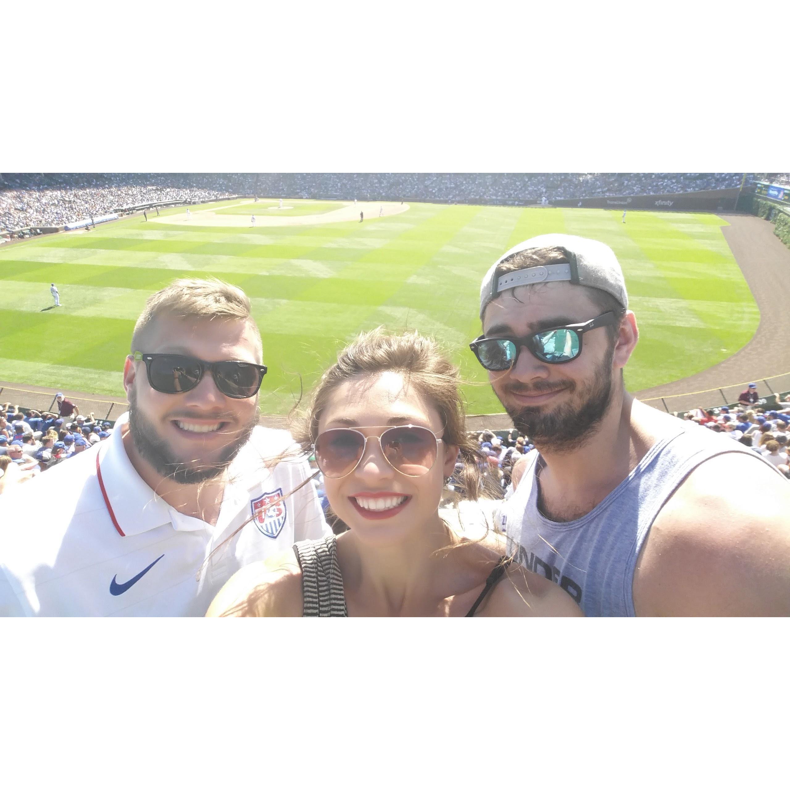 Sutliff/Moreno's love to visit family!