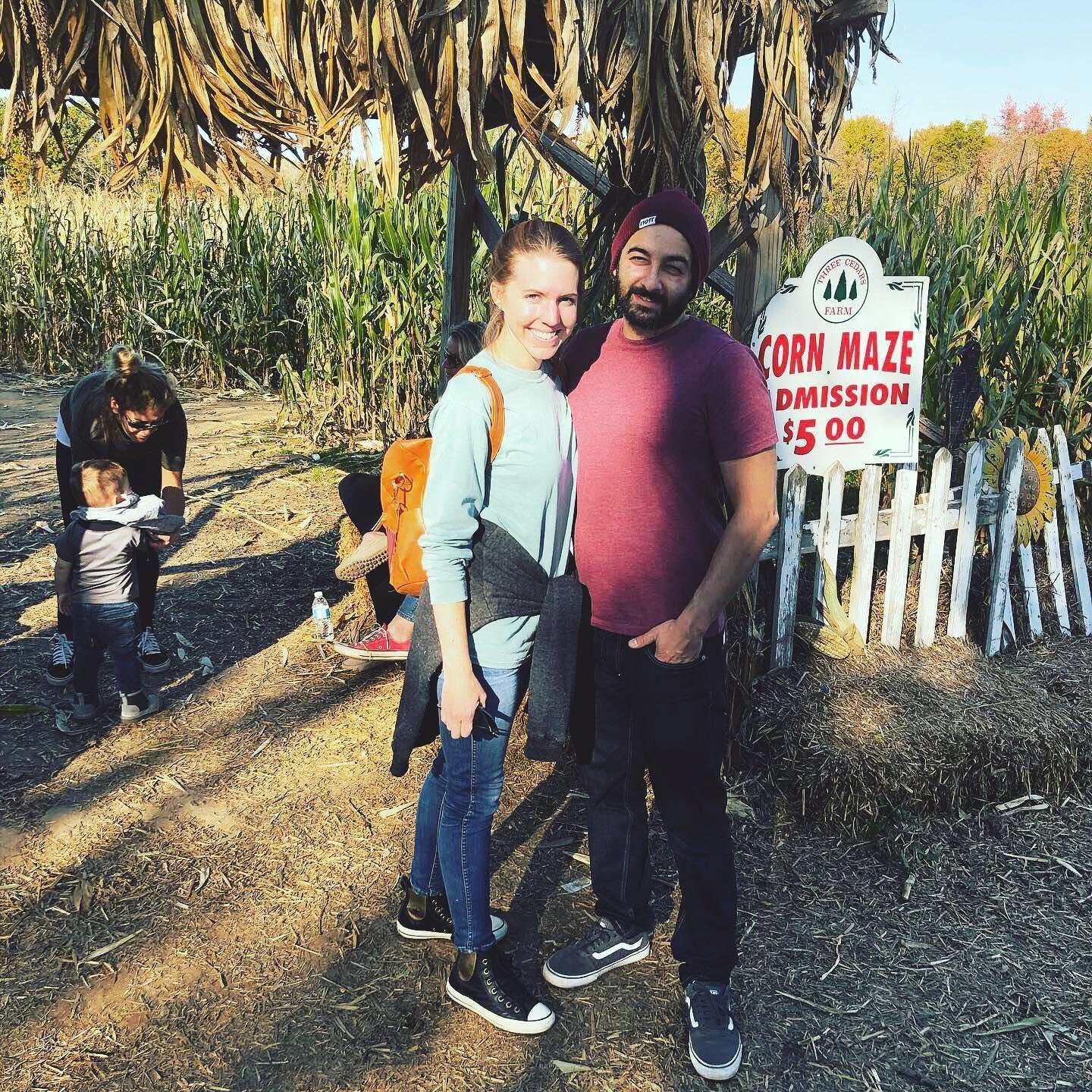 This was Jordan's first fall and Halloween (our favorite holiday!) in Michigan. We had a blast at the Corn Maze at Three Cedars Farm in Northville!