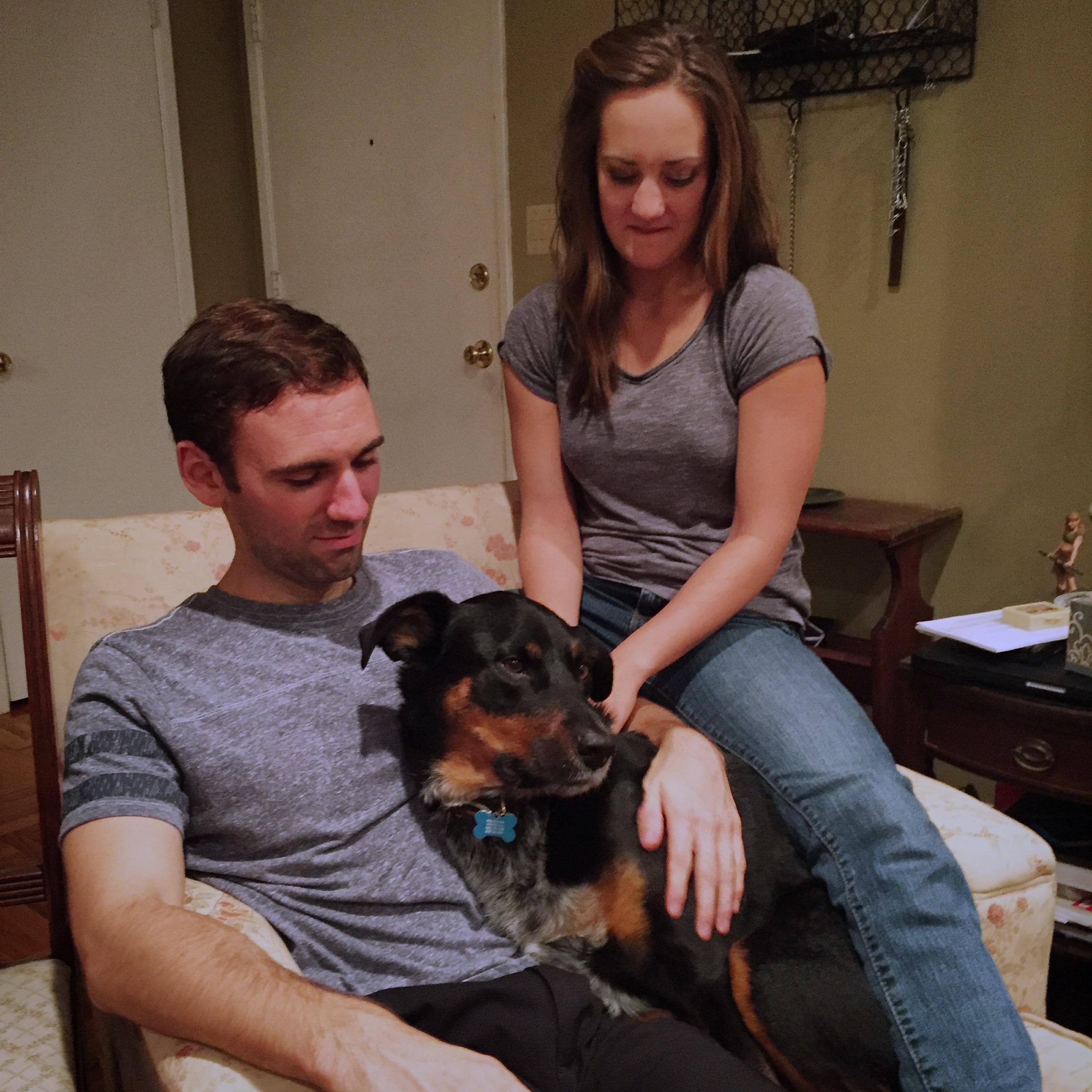 Maddie getting to know Preston