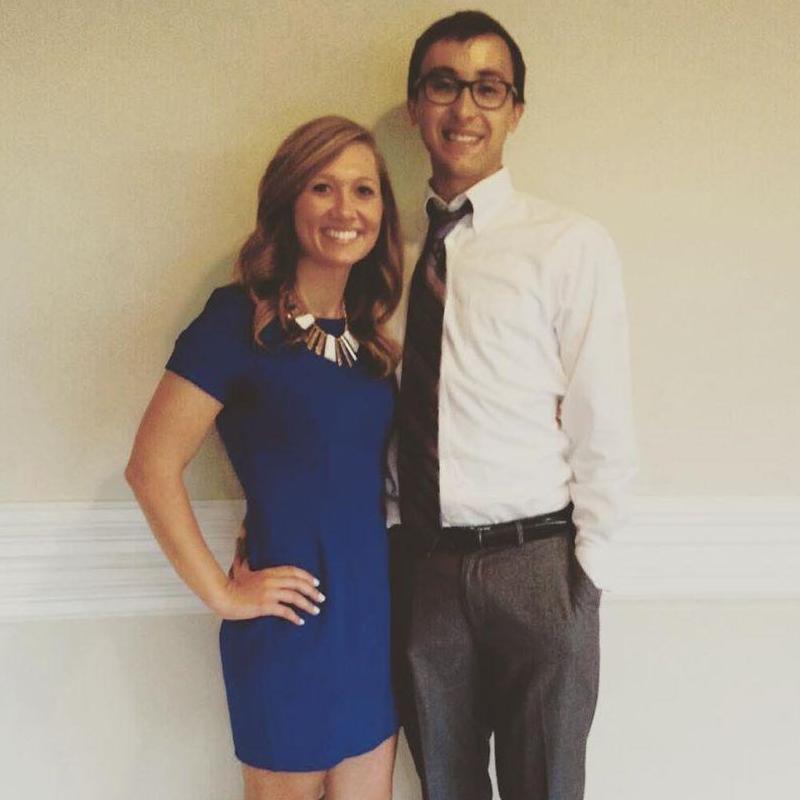 First wedding date. August 2015.