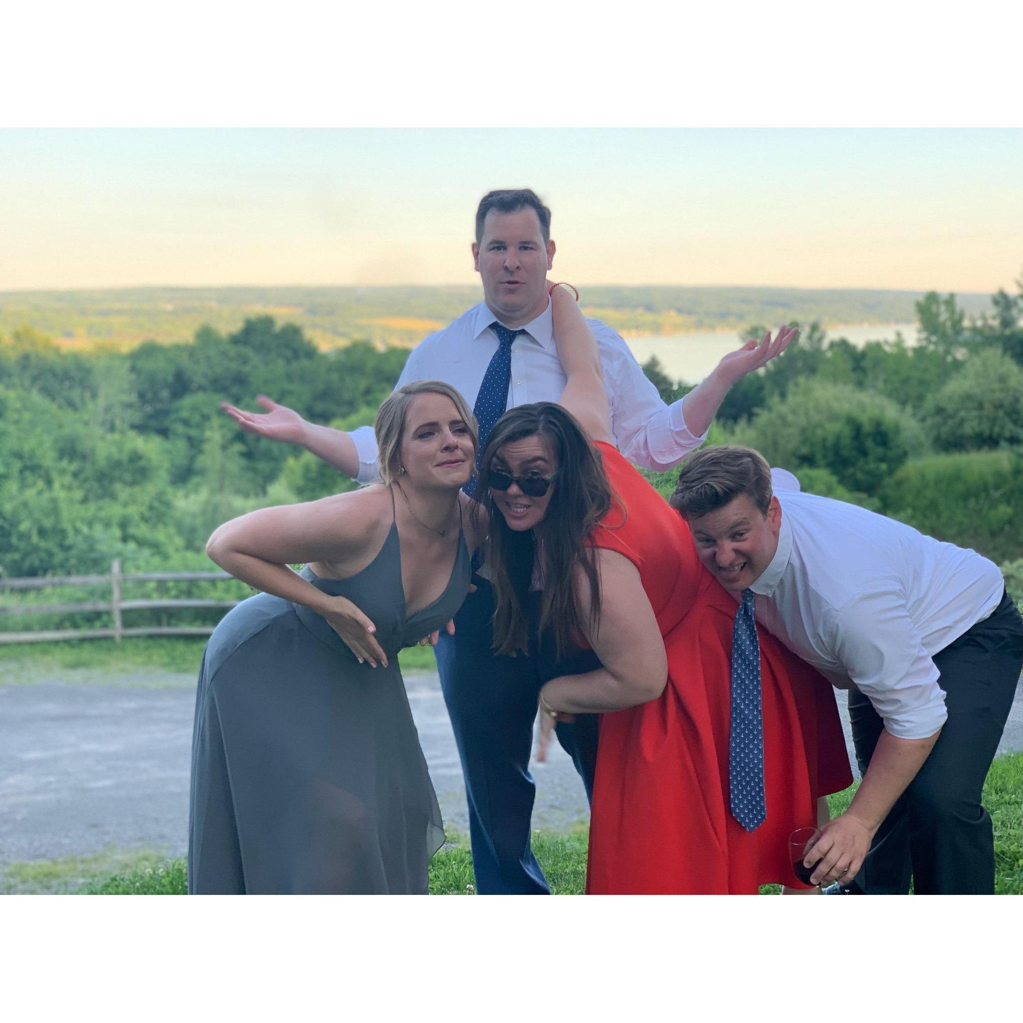 Tony Taking Care of the Friend Group