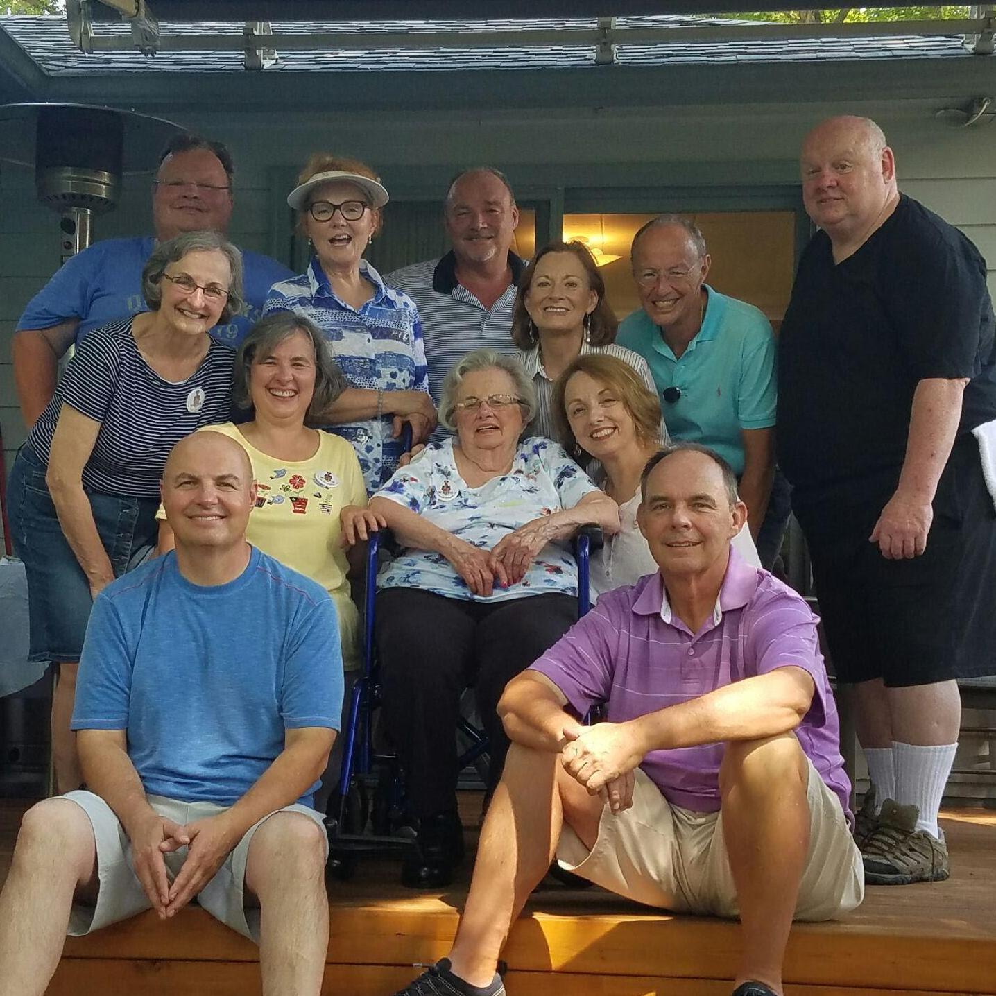 The bride's aunts and uncles.