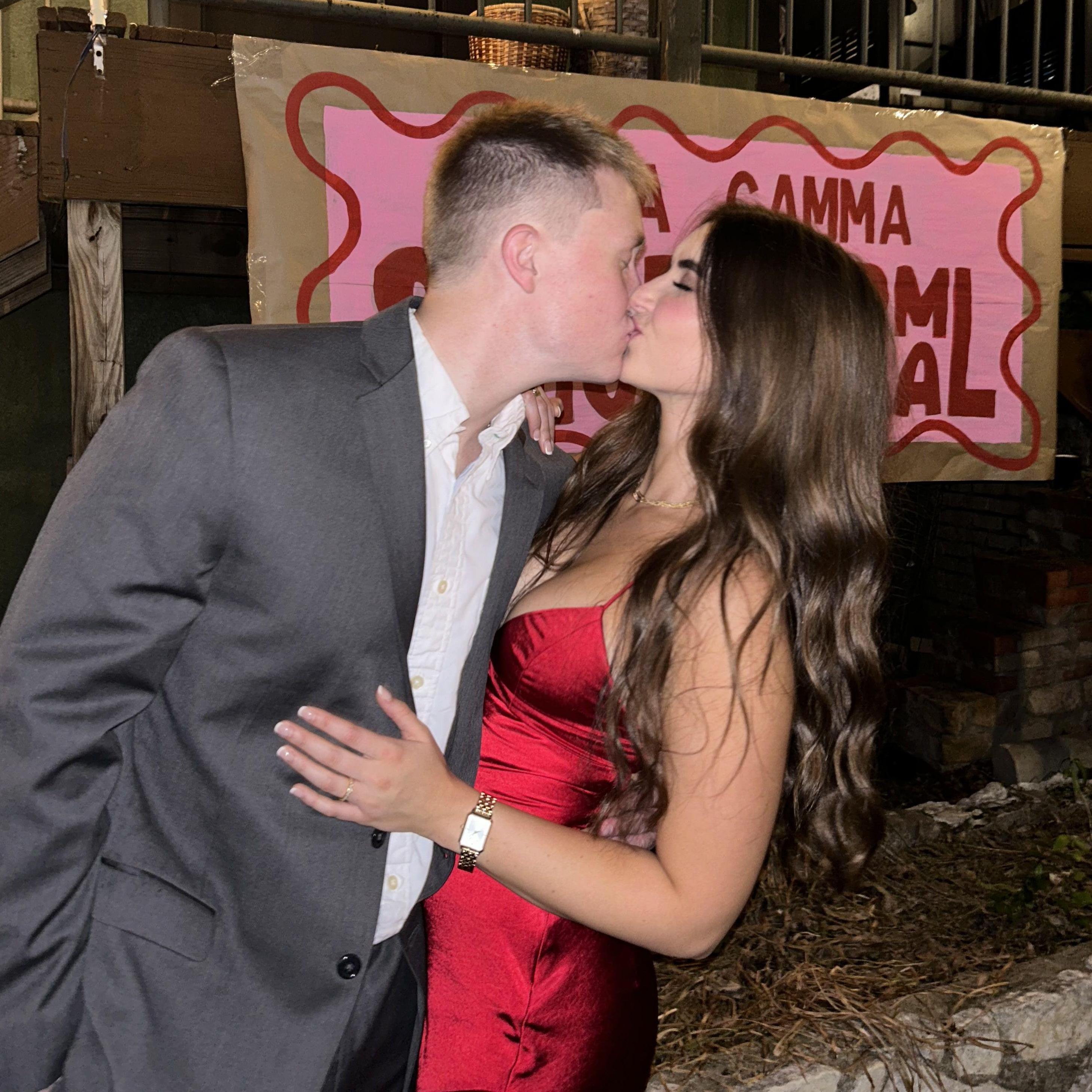 April 2024: The last formal event of college for us!