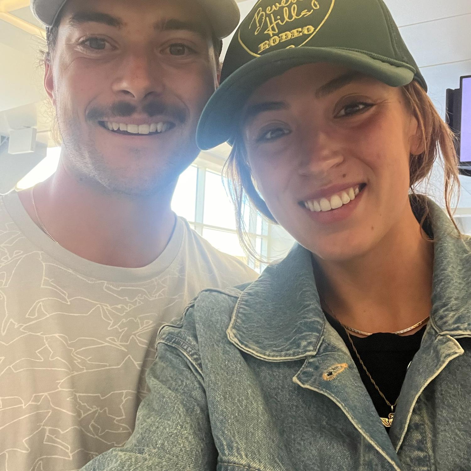 This photo was taken at the airport the day before Brandon started flight school. September 17, 2023