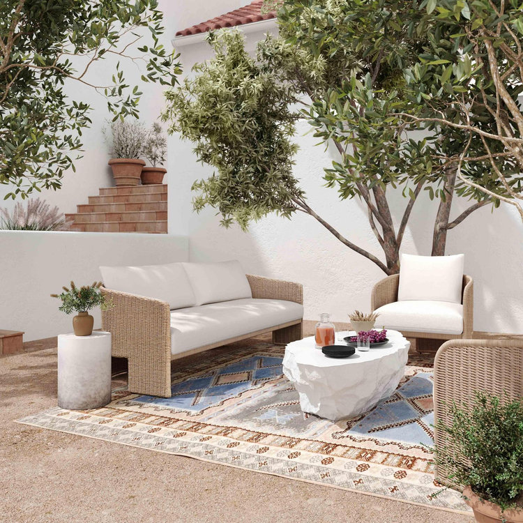 TOV Furniture, Alexa Performance Fabric Outdoor Sofa | Zola