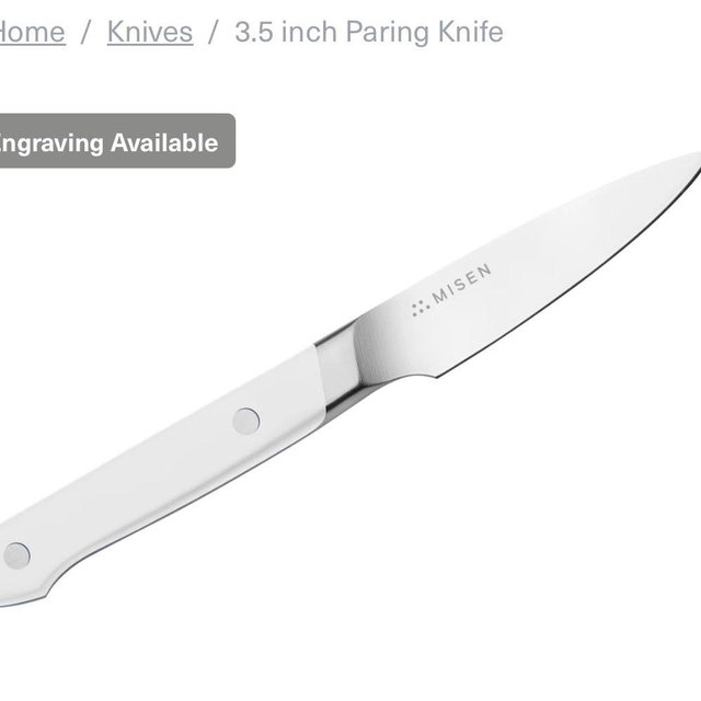 High-Quality Paring Knife for Precision Cuts | Misen