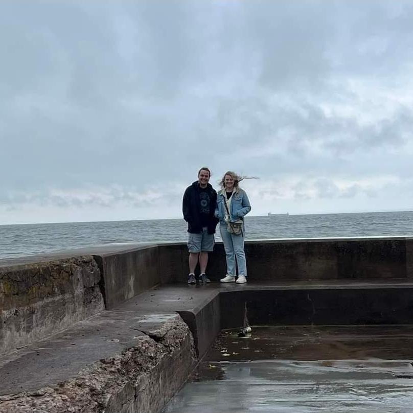 We went on our first vacation to visit Erin's family in Minnesota. This was from the days spent in Duluth.