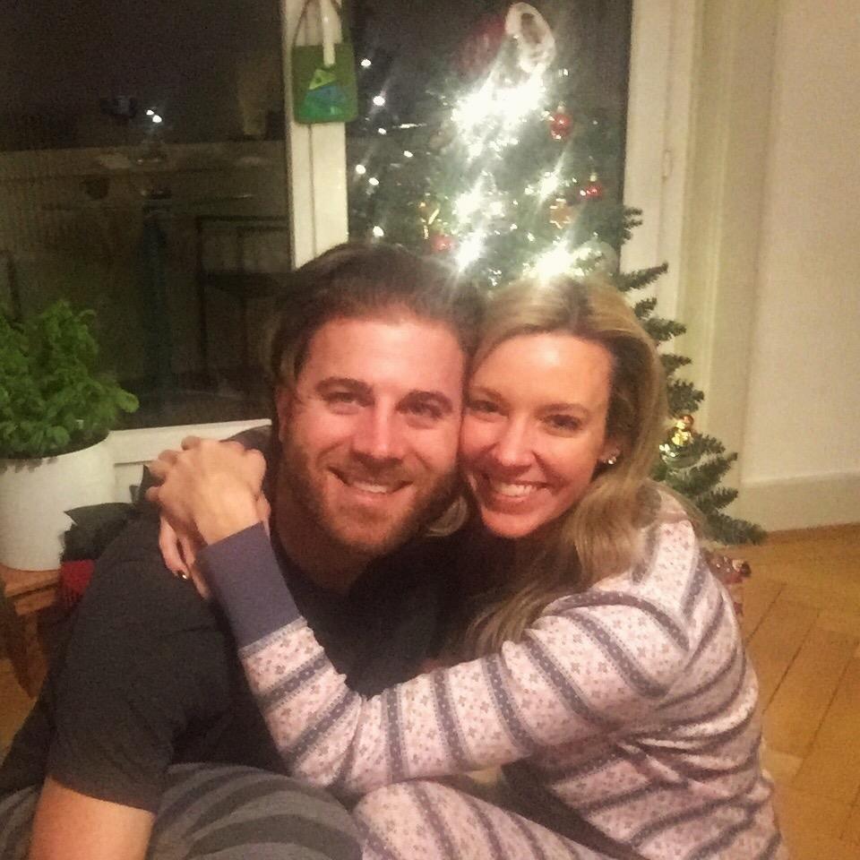 Just the two of us...Christmas in Lausanne 2016.
