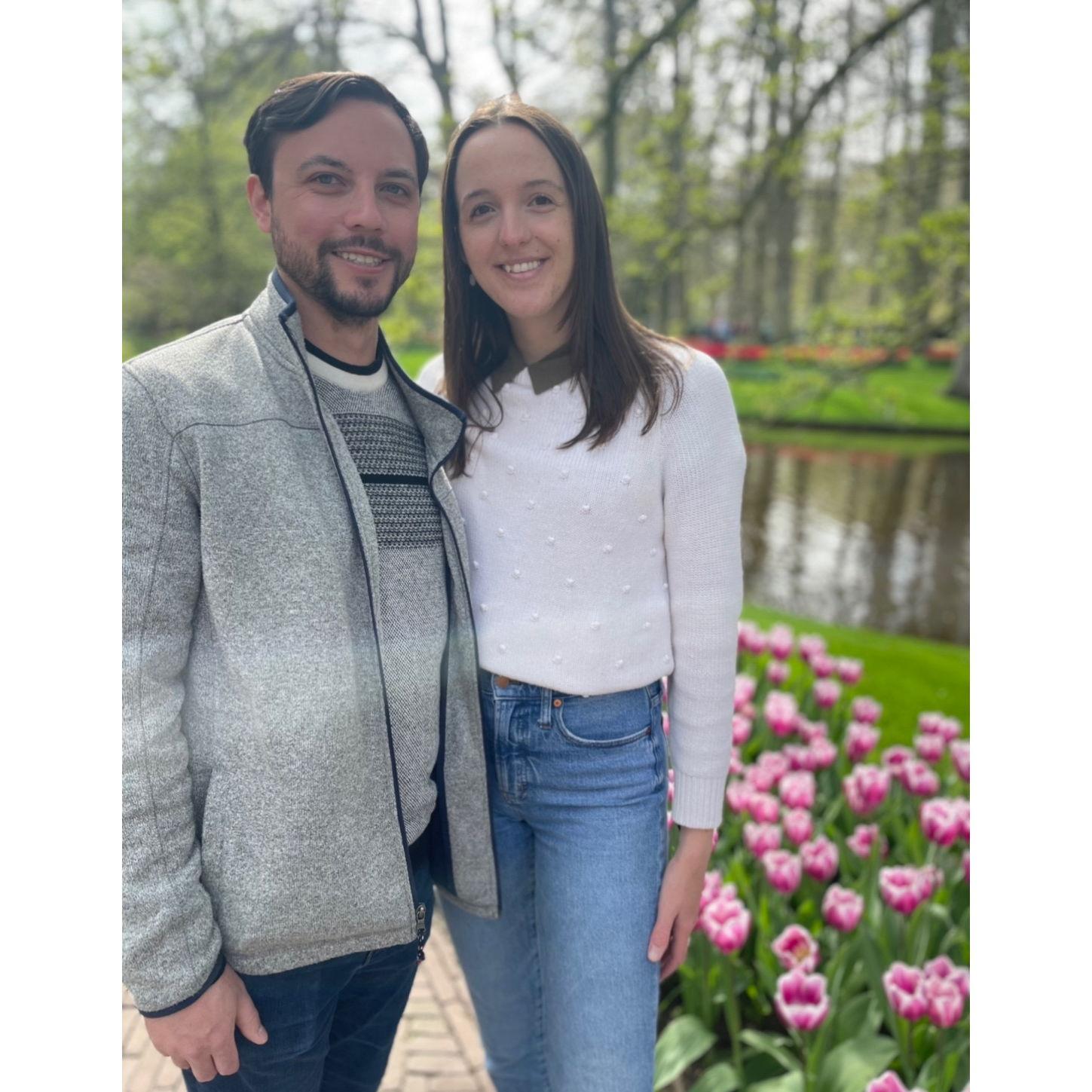 Seeing the tulips at Keukenhof