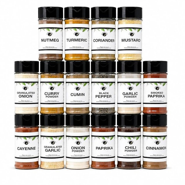 Spice Pantry Collection | All Natural | Variety or Gift Pack | 16 Pack | 56.0 fl oz | Spice & Seasoning Set | Crafted in Small Batches by June Moon Spice Company