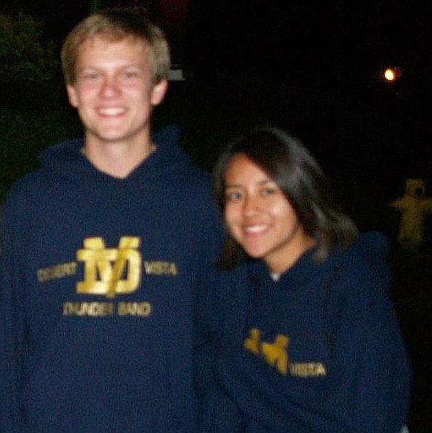 High quality picture of us before anyone knew we were dating, about 2 weeks after our first date.