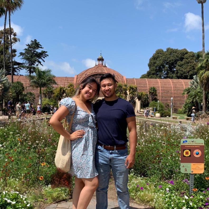 5 year Anniversary (2021) - 20 & 21 yrs old | San Diego, California | Andre & Marian watched animals at the San Diego Zoo and explored seafood restaurants and other well known locations.
