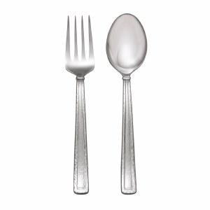 Michael Aram Hammertone Flatware Serve Set