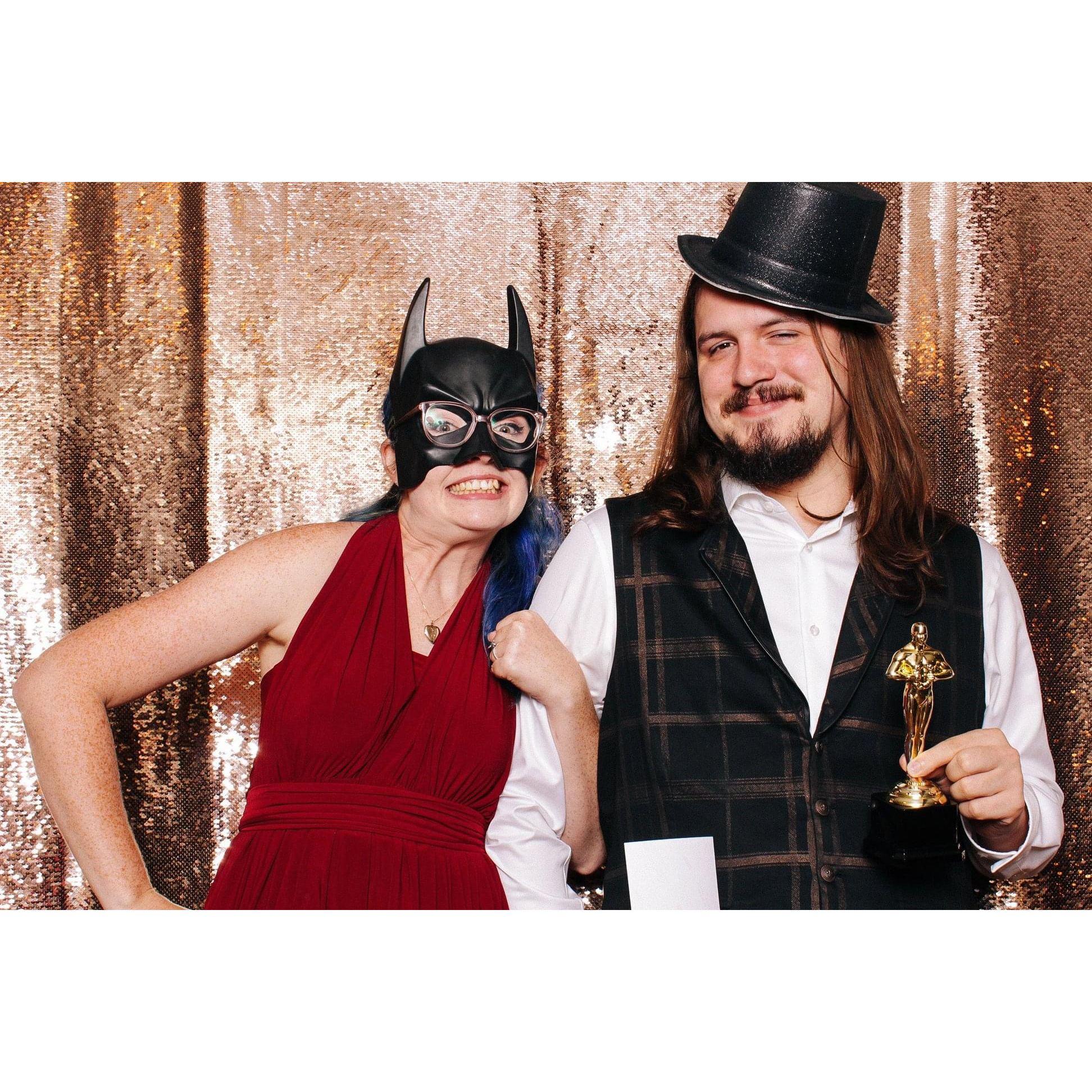 The photobooth at Katie's wedding