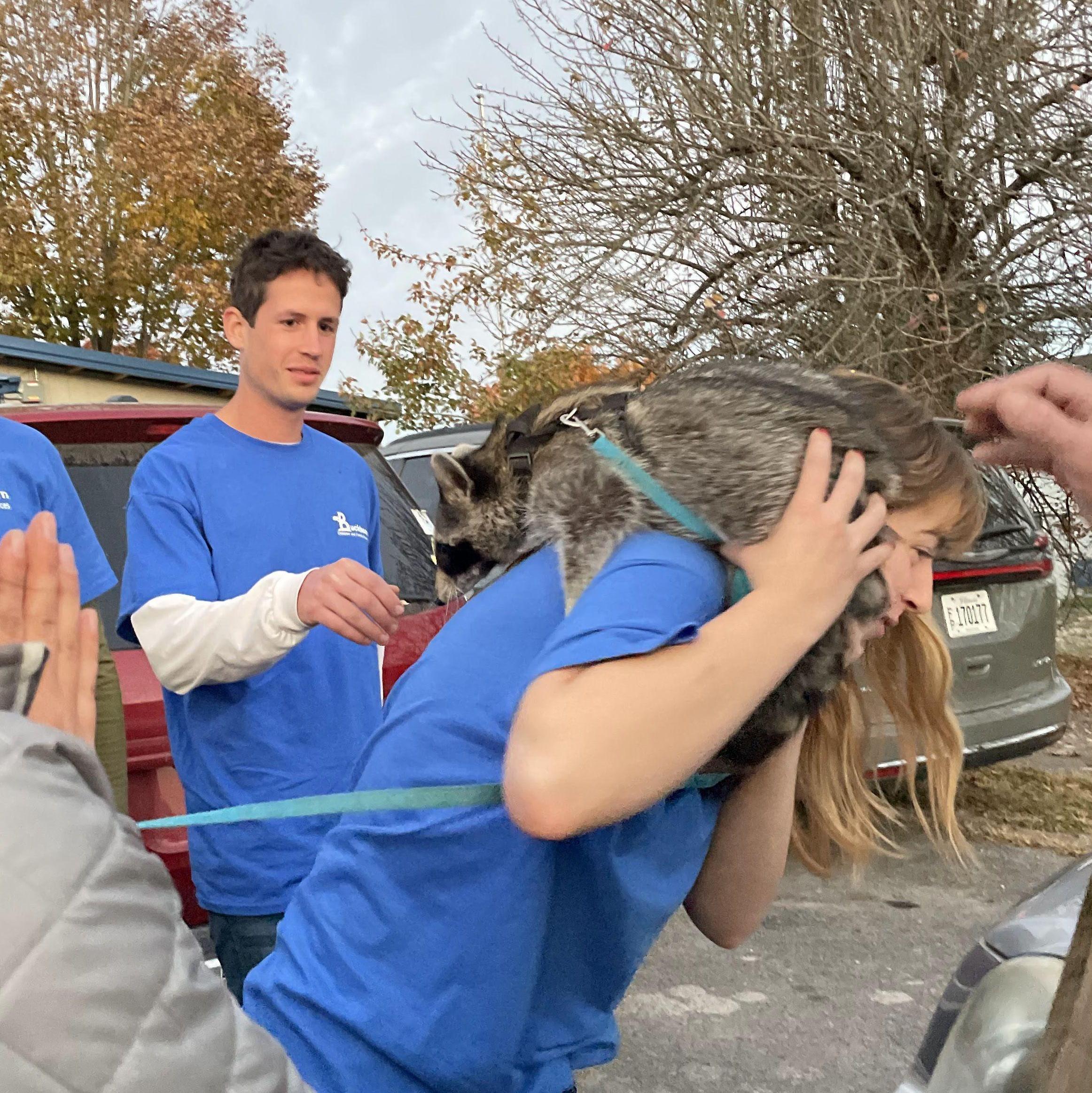 John-Luc and Grace met on a Notre Dame service learning trip to Eastern Kentucky. This is the only photo from that trip of just the two of them.