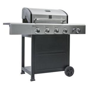 Kenmore 4 Burner Cart Gas Grill with Stainless Steel Lid - PG40406S0