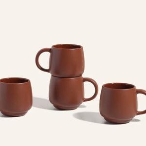 Night + Day Mugs (Color: Terracotta)