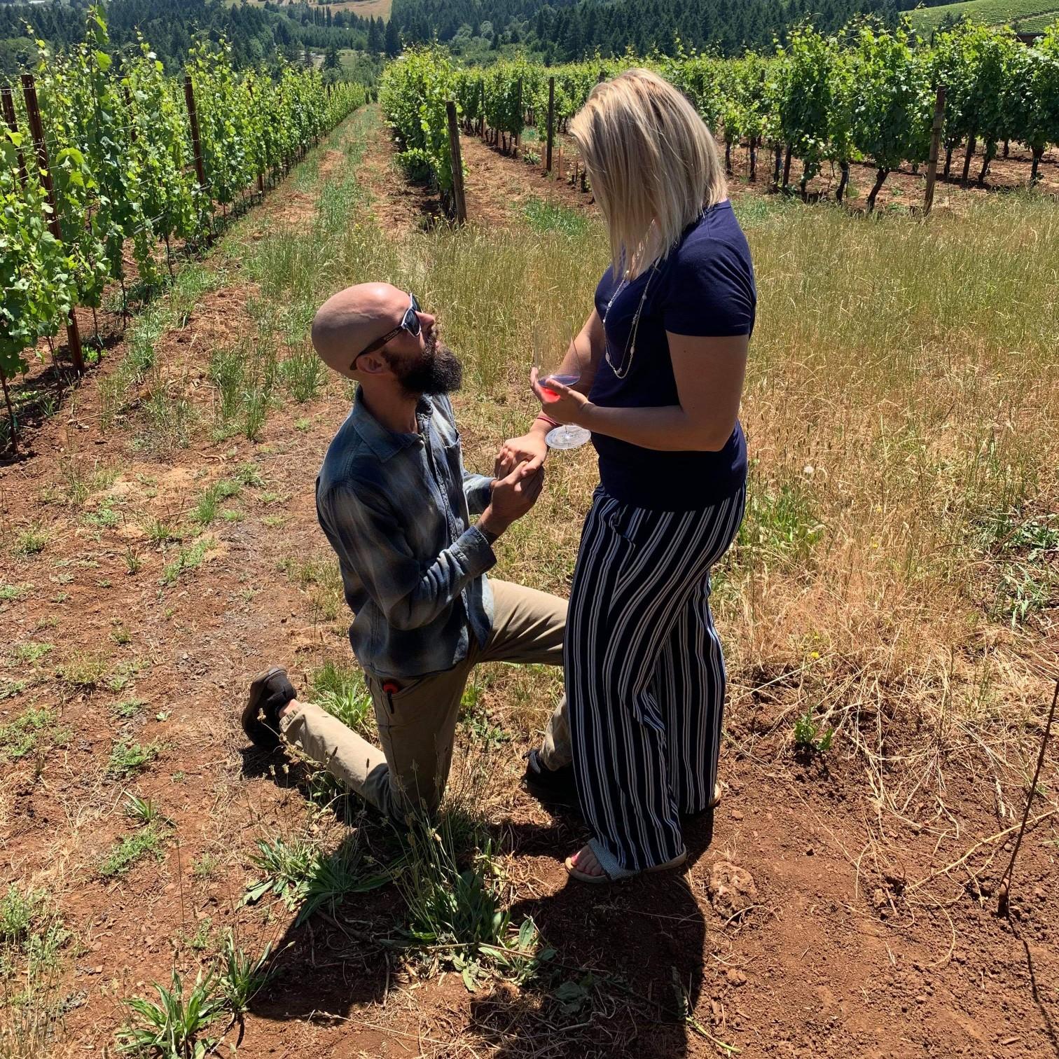When he proposed