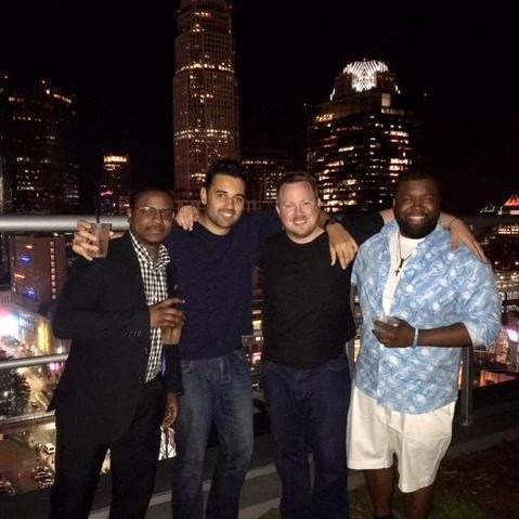 The boys in Charlotte