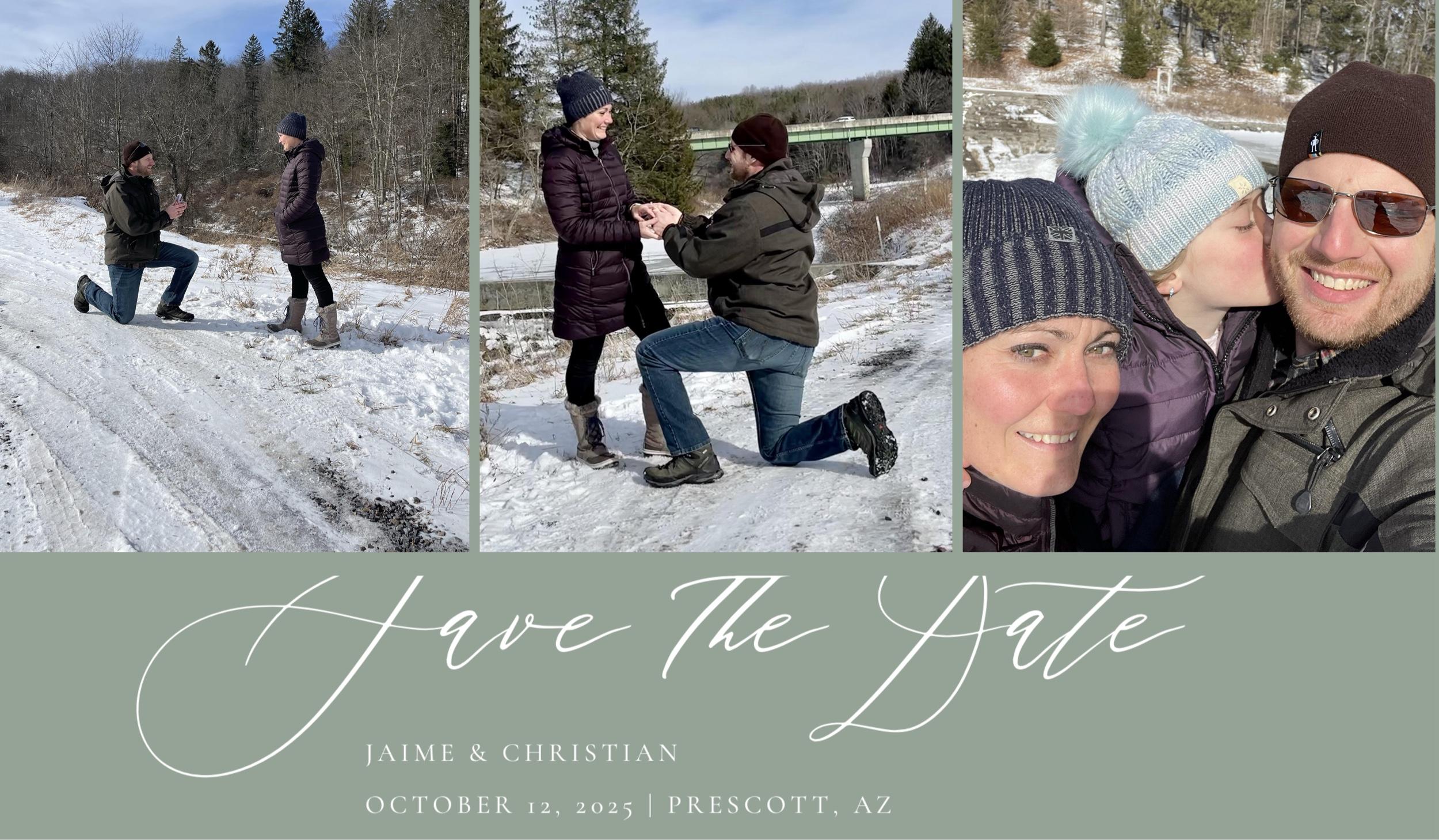 The Wedding Website of Jaime Welch-Cornell and Christian Roper