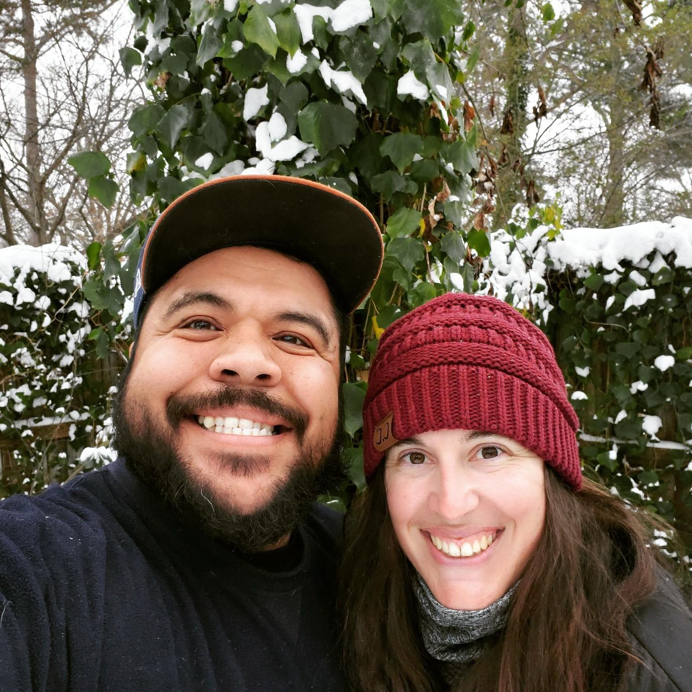 Winter 2021 during our big snowstorm