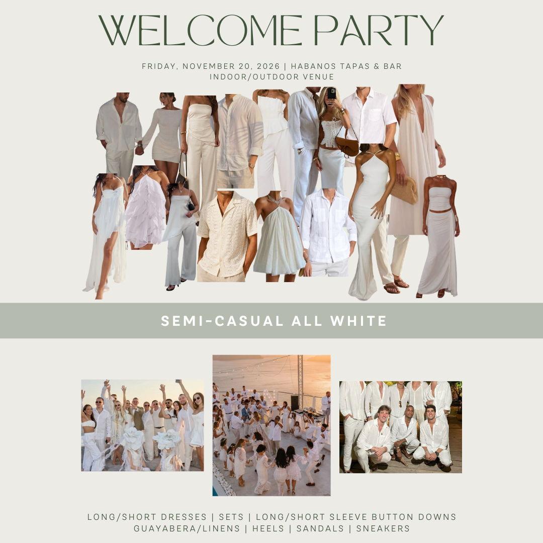 Welcome Party | Friday, November 20, 2026
