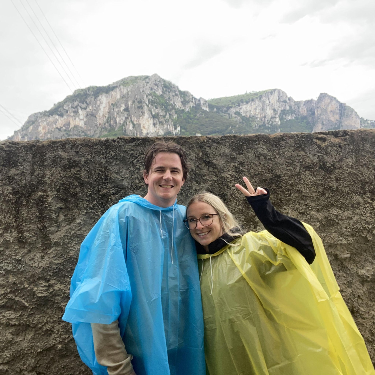 Rainy day in Capri, Italy. Right after this picture, Jacob asked a vendor for 10 pieces of sour gummies and instead got 10 euro worth! Right after saying he needed to stop spending money.